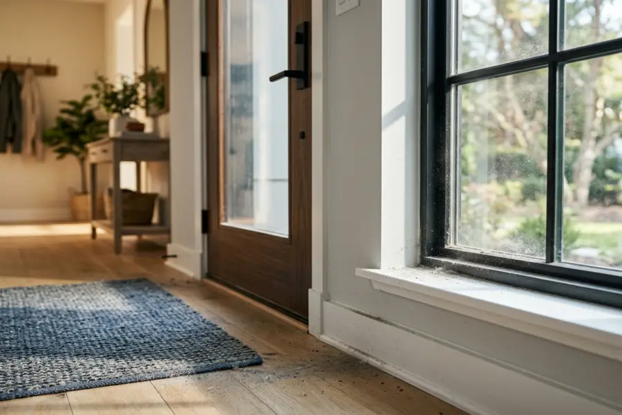 The Hidden Reasons Dust Collects Near Doors and Windows