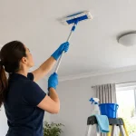 How to Clean Rental Ceilings for a Final Inspection